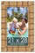 21x28 Wide Bamboo Picture Frame with UV-Resistant Acrylic & Acid Free Backing, Available in 4 Finishes - Brown, Black, Silver, and Natural